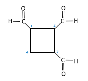 1,2,3-cyclobutanetricarbaldehyde