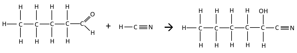 2-hydroxyhexanenitrile